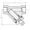 RVS Y-filter&nbsp;&nbsp;|&nbsp;&nbsp;KP-4758